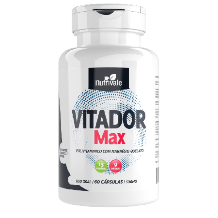 Vitador Max Vitamínico 500mg C/60 Capsulas - Linduras