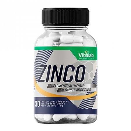 Zinco 30 Cápsulas Vitalab