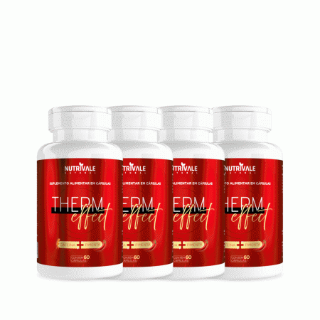 Seca Barriga Therm Effect 120 Capsulas 500 Mg 4 Unidades - Linduras