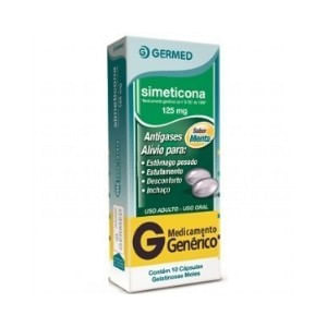 SIMETICONA 125MG C 10 COMP GMD