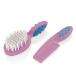 Pente e Escova para cabelos Soft Touch Girl (9m+)- Multikids Baby