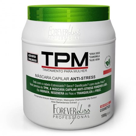 Máscara Tpm Anti Stress Forever Liss 1Kg