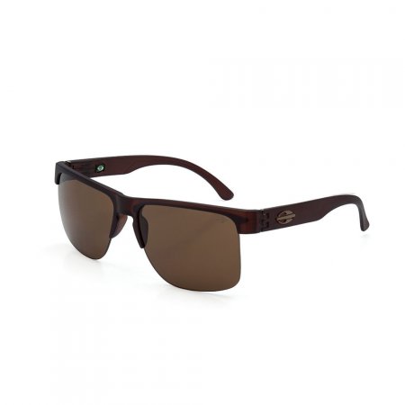 Óculos de sol mormaii monterey fly marrom fosco lente marrom
