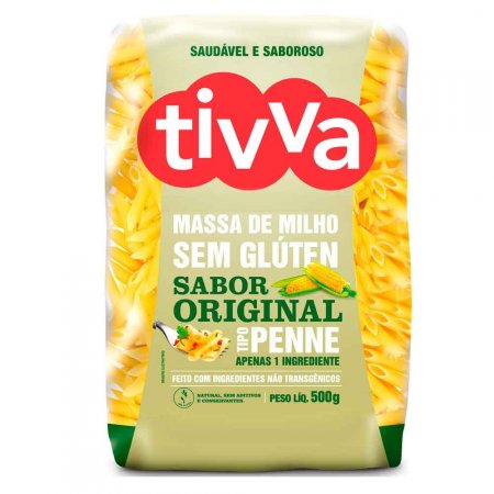 Penne Sem Glúten Tivva 500g