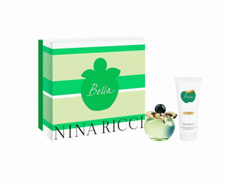 Kit Perfume Nina Ricci Bella Feminino EDT 80ml + Loção Hidratante 100ml
