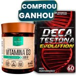 Deca Testona Evolution 60 Cápsulas Us Sport Nutrition Grátis Vitamina D3 2000UI 60 Cápsulas Nutrify
