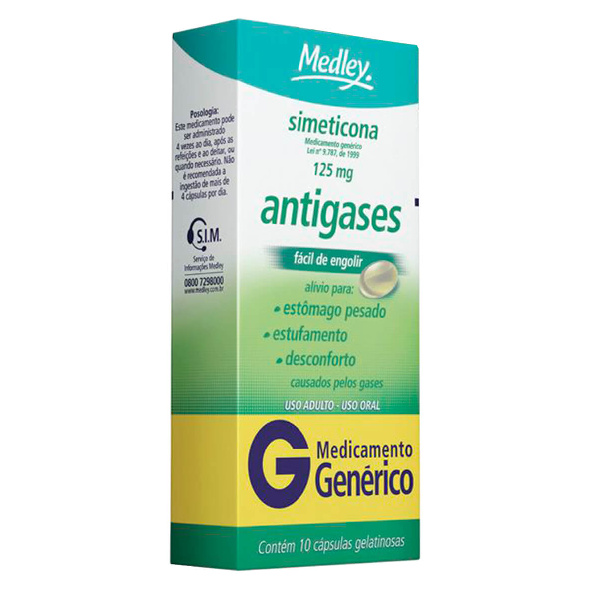 Simeticona 125mg a