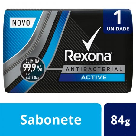 Sabonete em Barra Rexona Men Antibacterial Active