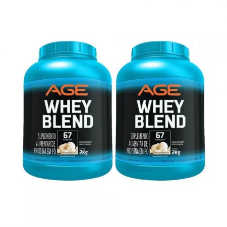 2X WHEY BLEND AGE (2kg) - Baunilha