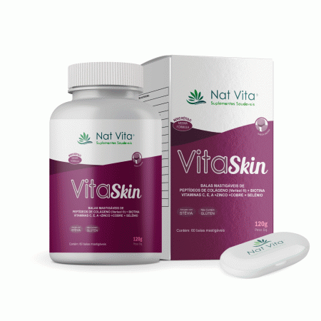 Balas de Colágeno VitaSkin sabores Amora