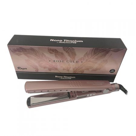 Prancha BabyLiss Pro Nano Titanium Rose Gold 220v