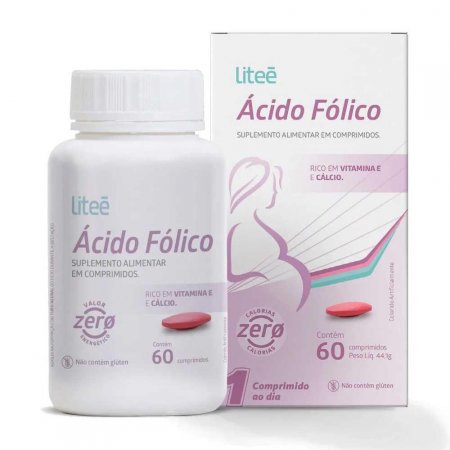 Ácido Fólico 355mcg 60 Comprimidos Liteé