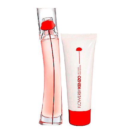 Kit Flower by Kenzo Eau de Vie 30ML + Body Milk 75ML Kenzo Kit Flower by Kenzo Eau de Vie 30ML + Body Milk 75ML