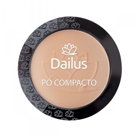 Pó Compacto New Dailus Color Bege Médio com 1 unidade