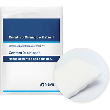 Curativo Cirúrgico Neve - Estéril - 10 Cm X 15 Cm