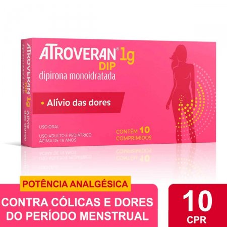 Atroveran Dip 1g com 10 comprimidos