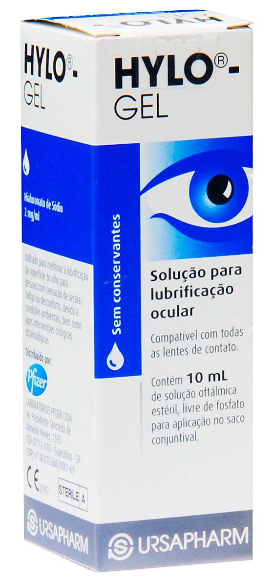 HYLO GEL GOTAS OFTALMICA 0.2% 10 ML x 1