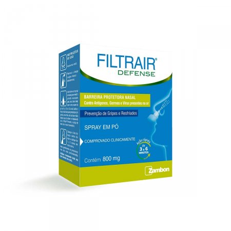 Filtrair Defense 800mg Spray em Pó Nasal com 1 unidade