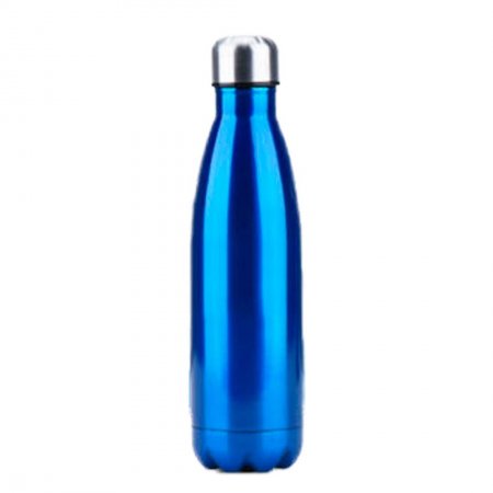 Garrafa Térmica de Inox 750ml - Azul