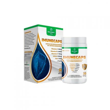 Imunecaps 1650mg 30 Cápsulas Equilibrio Vita