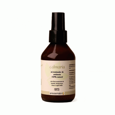 Spray Aromatizador Ares de Mato com Óleos Essenciais Calmaria 120ml