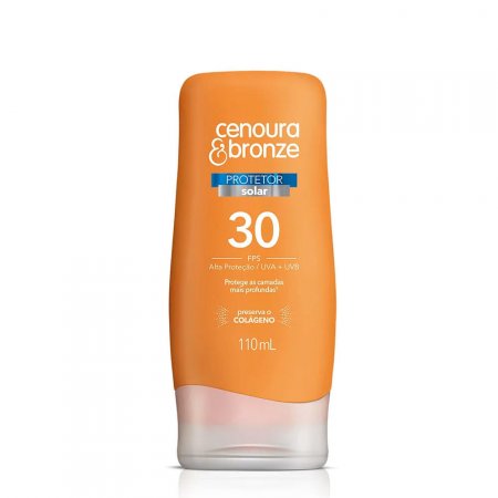 Protetor Solar FPS 30 Cenoura e Bronze 110ml