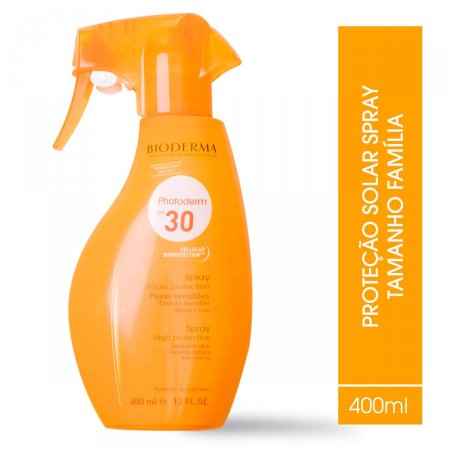 Protetor Solar Bioderma Photoderm Spray FPS30 com 400ml