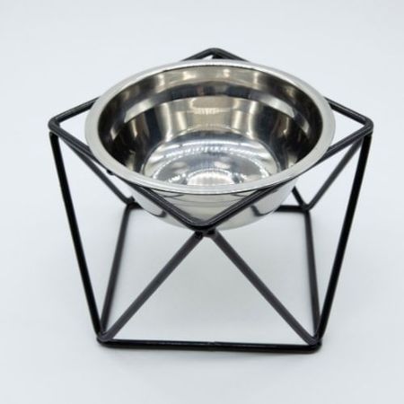 Comedouro Suspenso Ergo Design em Inox Pequeno para Cães – 900mL