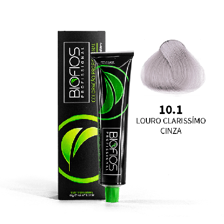 tintura de cabelo 10.1 Louro Claríssimo Cinza - 60g