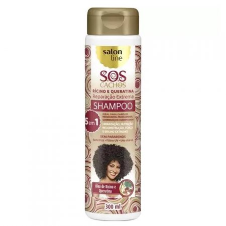 Shampoo Uso Diário Salon Line 300ml Sos 5 Em 1