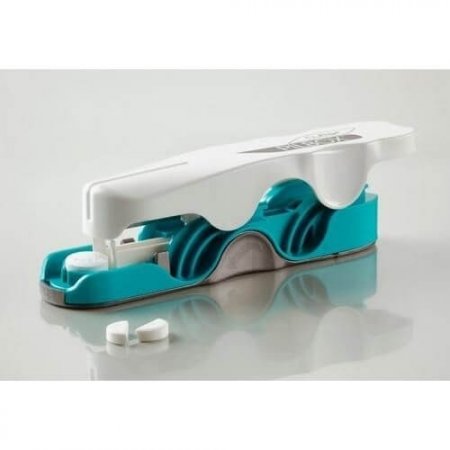 Cortador de Comprimidos - Pilbox Cutter Turquesa
