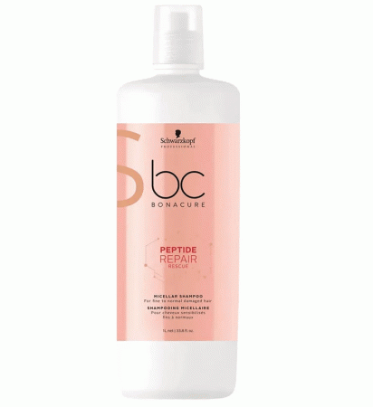 Shampoo Micellar Schwarzkopf  BC Bonacure Peptide Repair Rescue