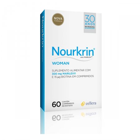 Suplemento Alimentar Nourkrin Woman com 60 comprimidos