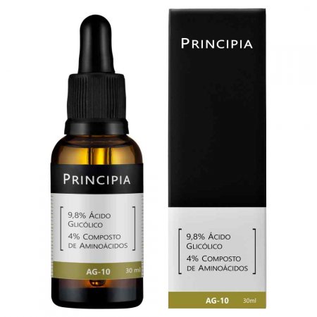 Sérum 9,8% Ácido Glicólico + Aminoácidos Principia Skincare AG-10 com 30ml