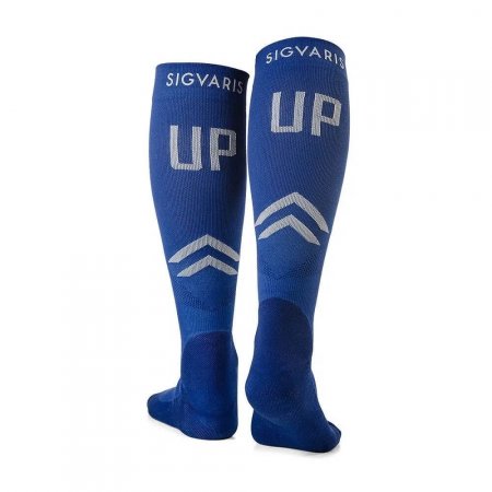 Meia de Compressão Sport Azul Metálico G3 UP25