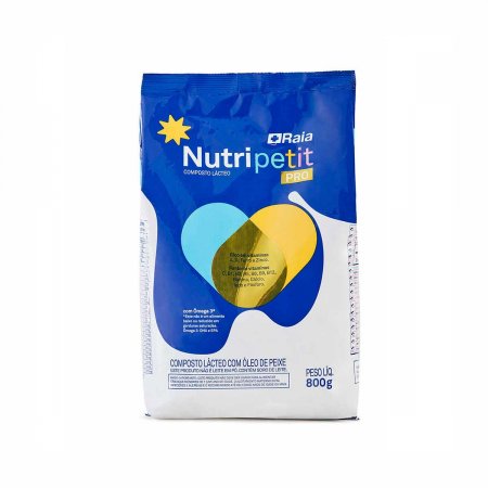 Composto Lácteo Raia Nutripetit Pro com 800g