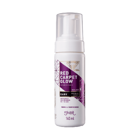 Skelt Red Carpet Glow Dark - Mousse Autobronzeador 140ml