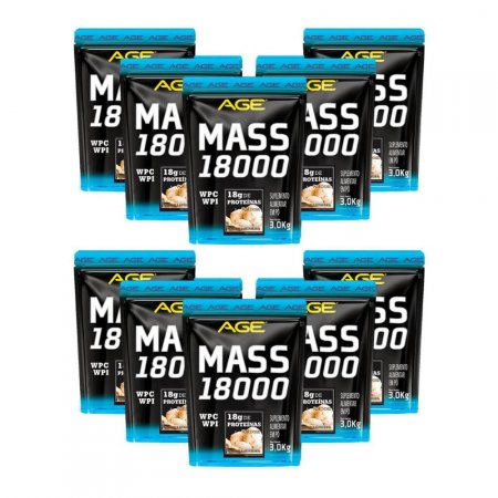 10X MASS 18000 (3Kg) - Baunilha