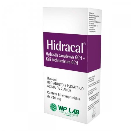 Hidracal com 60 comprimidos