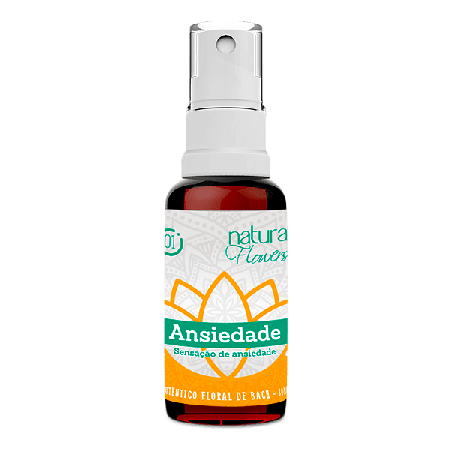 Floral Spray Bucal Natural Flowers Sensação de Ansiedade 30 ml