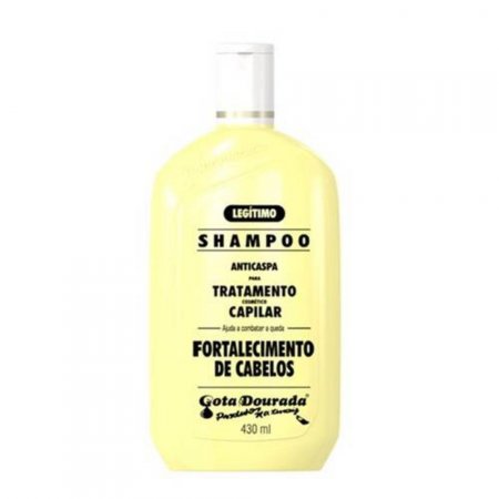 Shampoo Gota Dourada Legitimo Fortalecimento Anticaspa 430ml