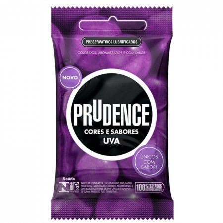 Preservativo Prudence Uva 3UN