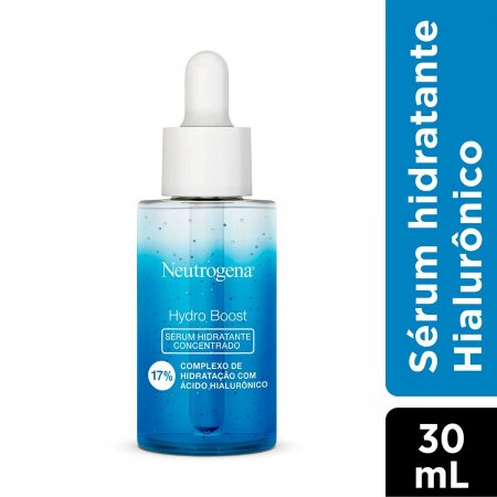 Sérum Hidratante Facial Concentrado Neutrogena Hydro Boost com 30ml