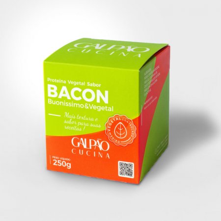 Bacon Vegetal - Galpão Cucina - 250g