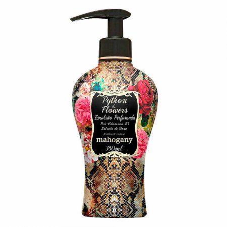 Hidratante desodorante corporal Mahogany Python & Flowers 350ml