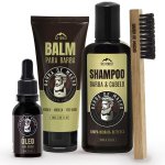 Kit de Barba + Escovinha Para Barbearia