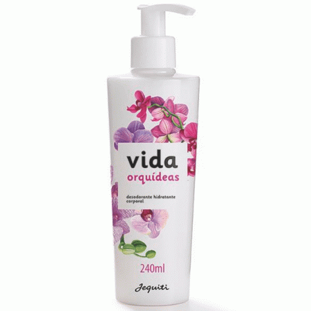 Desodorante Hidratante Corporal Vida + Renovada Orquídeas Jequiti