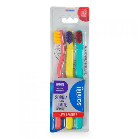 Escova Dental Sanifill Infinite Ex Mac Cores Sortidas Lv3 Pg 2