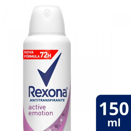 Desodorante Masculino Rexona Motionsense active dry, aerosol, 150mL -  Desodorante Masculino Rexona Motionsense active dry, aerosol, 150mL -  UNILEVER