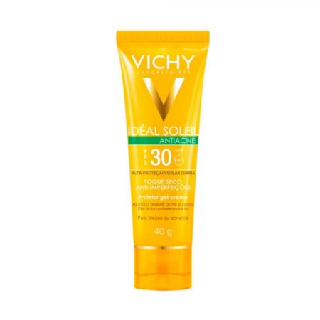 Protetor Solar Facial Antiacne FPS 30 40g Vichy